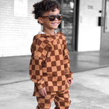 Waffle Set in Spiced Cider + Mocha