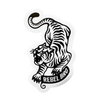 Rebel Bro Traditional-Style Tattoo Tiger Sticker - Rebel Bro