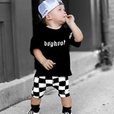 Bamboo Graphic Tee in Boyhood