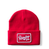 Beanie in Rebel Red