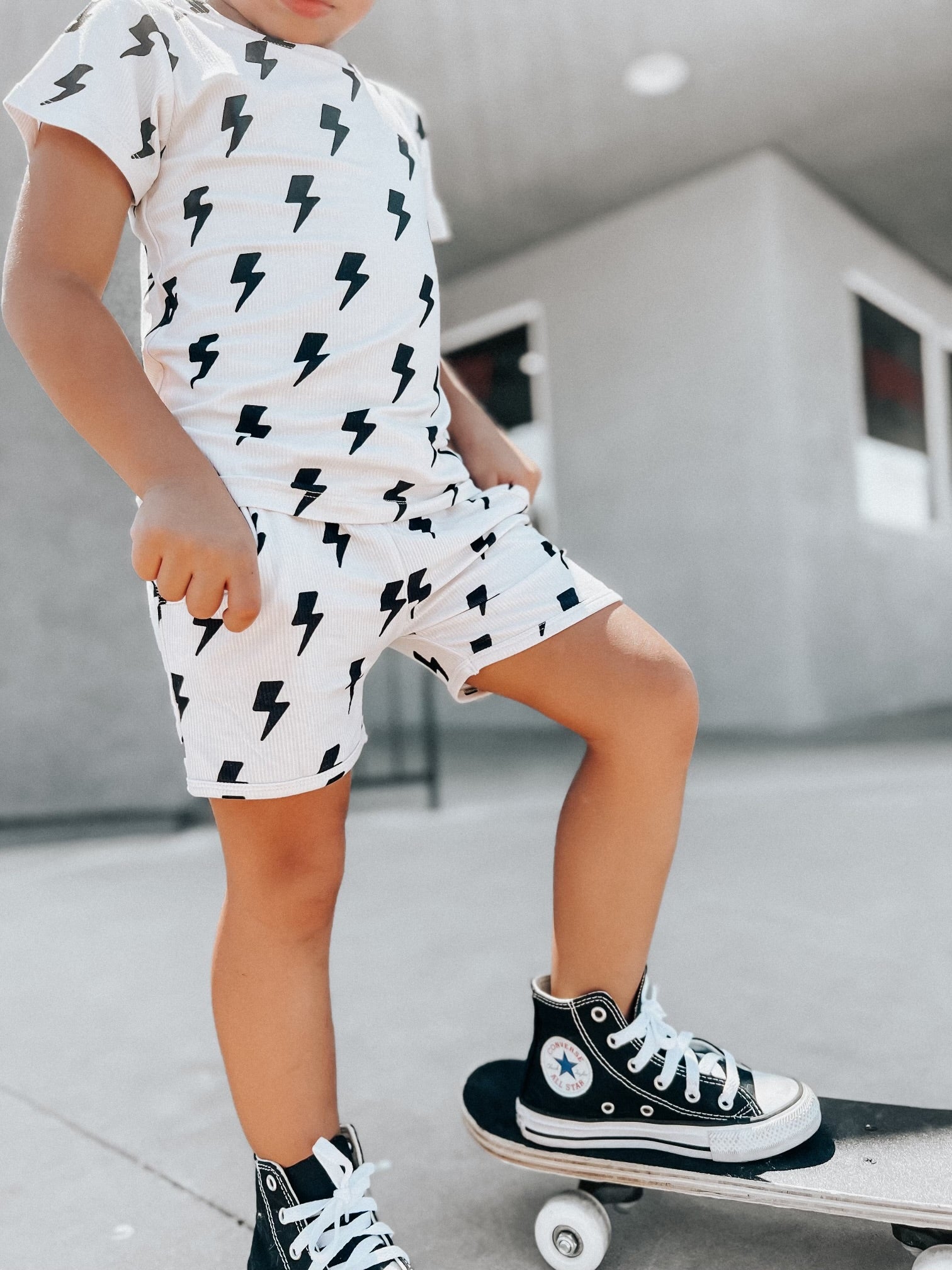 Biker Two Piece Set in Bowie