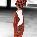Overalls in Rust Corduroy