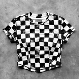 Women's Cropped Active Tee in Vintage Venice