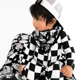 Bamboo Bandana Bib in Born to Be Wild