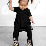Classic Midi Rain Boot in Ava (Leopard)