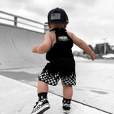 Cut Off Overalls in Harley