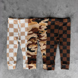 Ribbed Bamboo Leggings (3 Pack) - Rust Classics