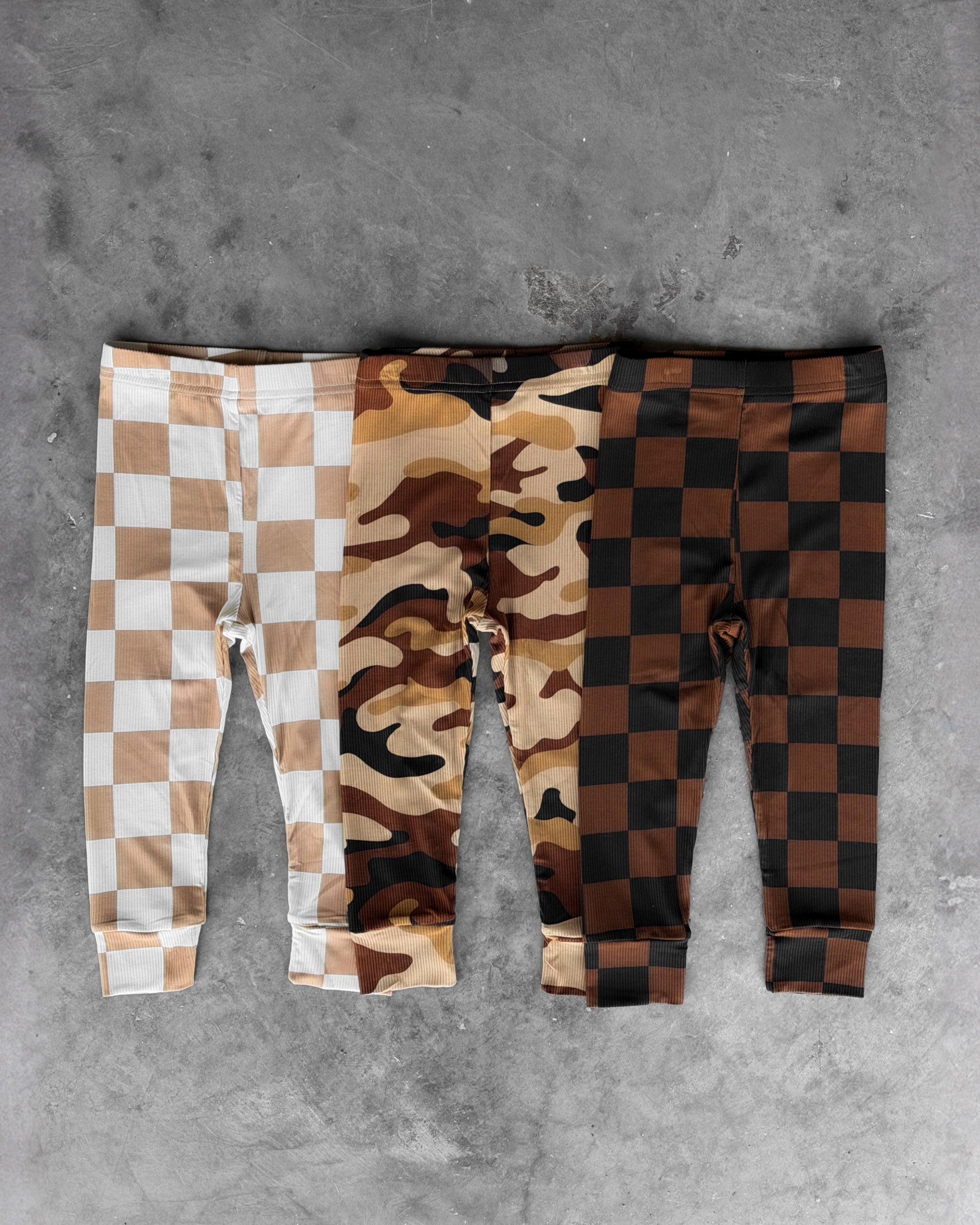 Rust Ribbed Tights Ribbed Bamboo Leggings (3 Pack) - Rust Classics – Rebel Bro