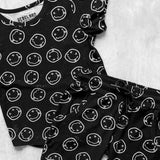 Biker Two Piece Set in Cobain