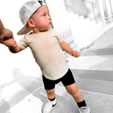 Everyday Bamboo Tee in Greige
