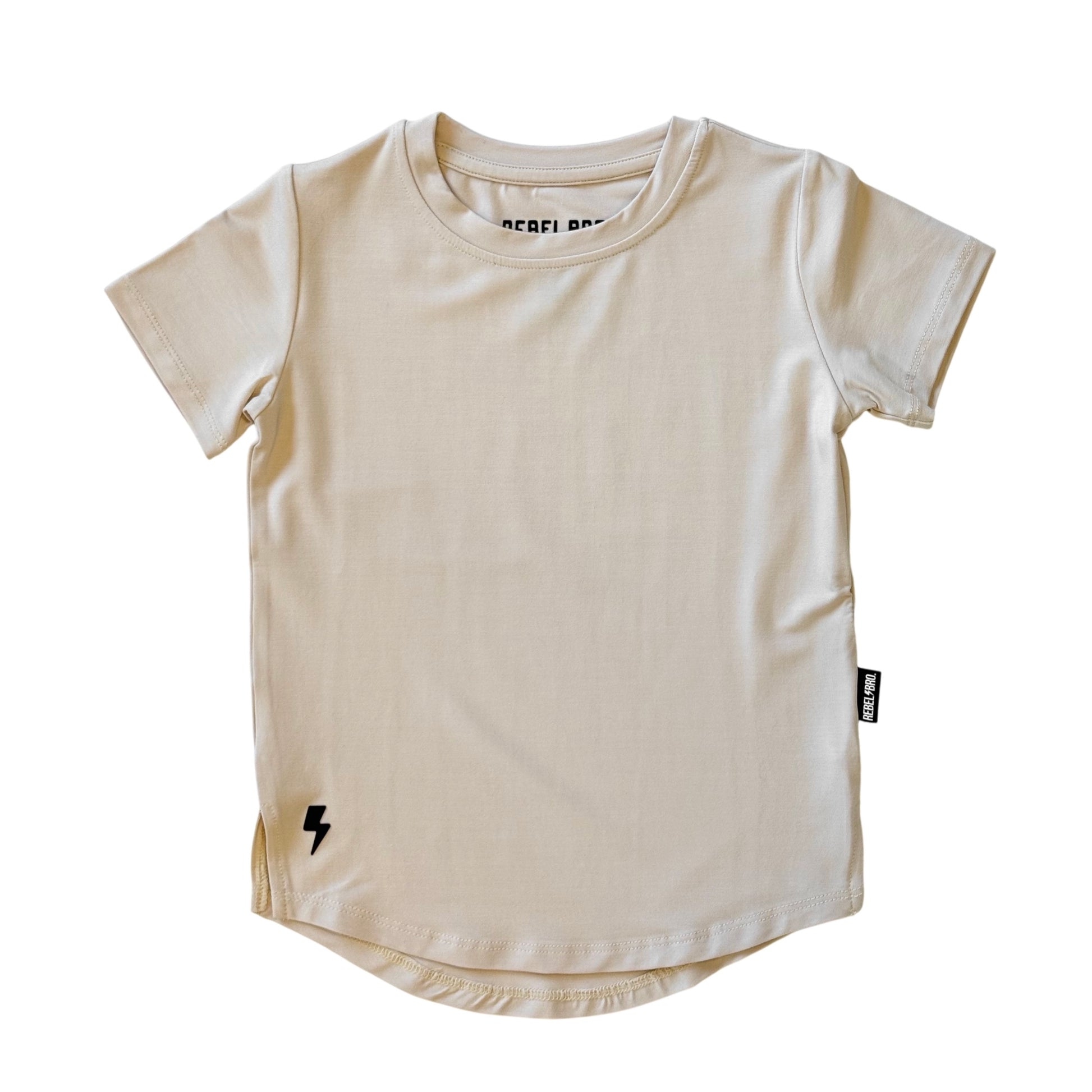 Everyday Bamboo Tee in Greige