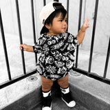 Bamboo Bubble Romper in Bad Boy [Midnight Edition]