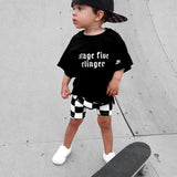 Bamboo Graphic Tee in Stage Five Clinger