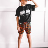 Hybrid Swim Trunks in Caliente