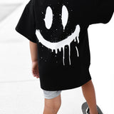 Bamboo Graphic Tee in Troublemaker