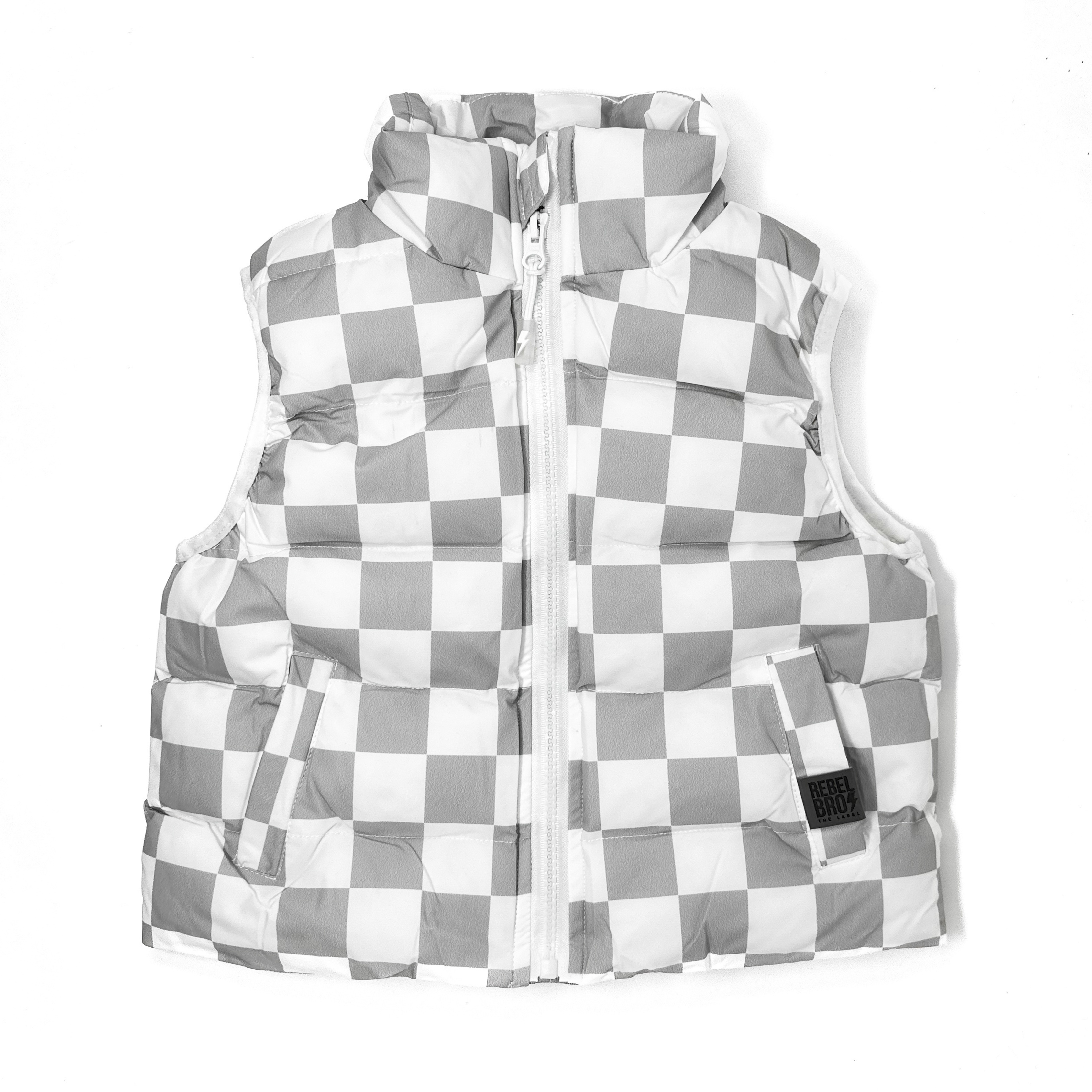 Summit Puffer Vest — Cliffs (FINAL SALE) - Rebel Bro