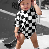 Bamboo Bubble Romper in Venice