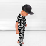 Bamboo Two Piece Set in Warped Tour [Midnight Edition]