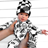 Bamboo Zippy Sleeper in Cool Kid