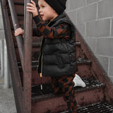 Puffer Vest in Black
