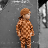 Waffle Set in Spiced Cider + Mocha