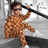 Waffle Set in Spiced Cider + Mocha