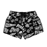 Hybrid Swim Trunks in Live Fast