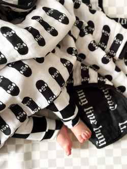 Image of Long Live Boyhood x Later Skater Organic Muslin Quilt
