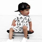 Bamboo Zippy Shortie in Mad Love For My Mama