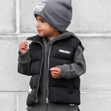 Puffer Vest in Black