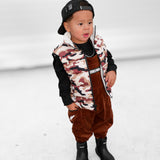Reversible Puffer Vest in Ranger (PREORDER)