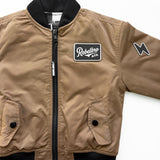 Bomber Jacket in Dark Khaki