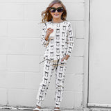 Organic Ribbed Set in Lana (Bows)