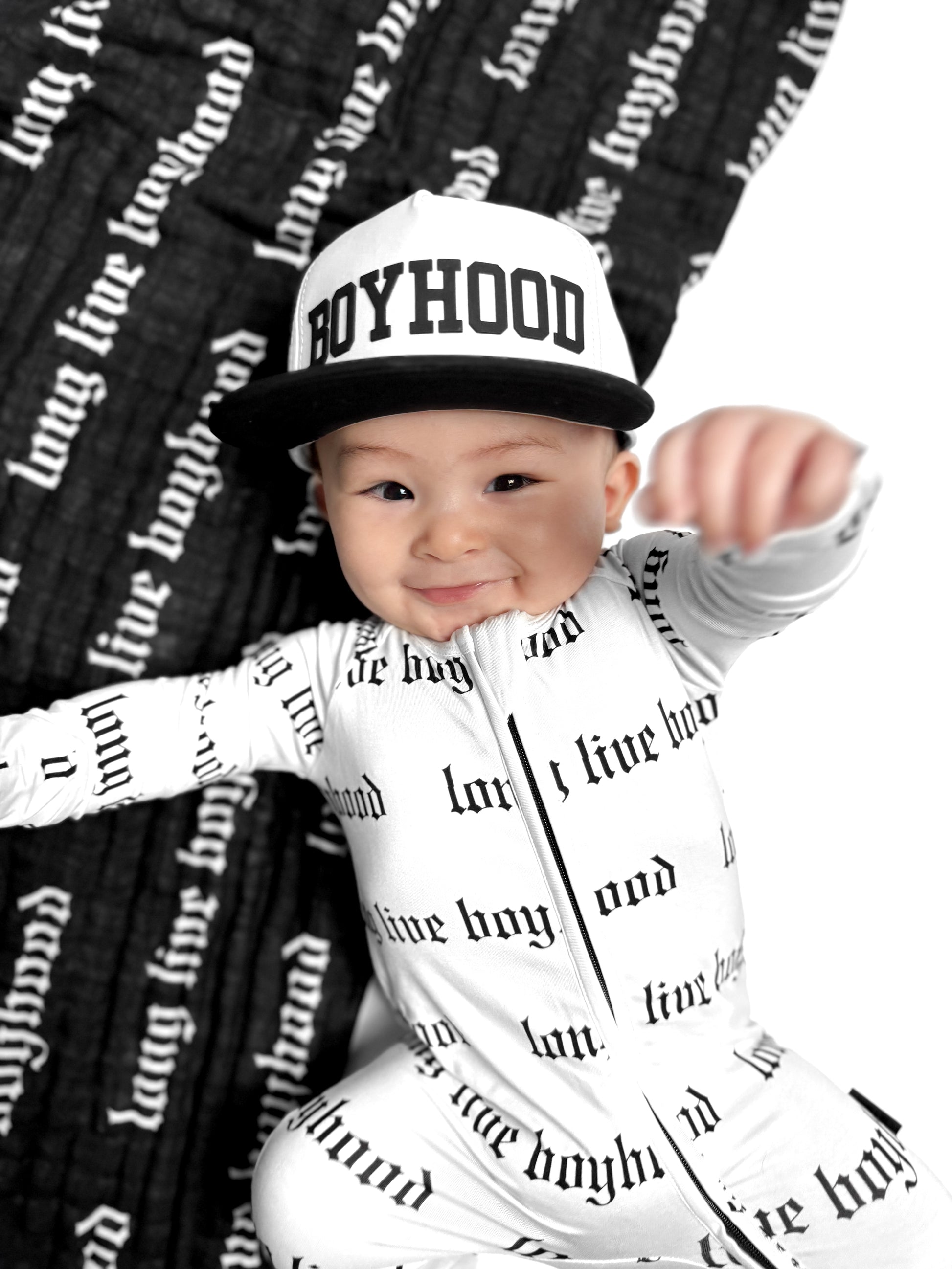 Bamboo Zippy Sleeper in Long Live Boyhood
