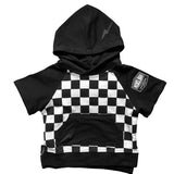 Short Sleeve Hoodie in Venice