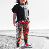 Basic Jogger in Caliente