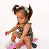 Tank + Biker Two Piece Set in Ava (Leopard)