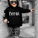 Relaxed Fit Hoodie in Feral