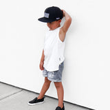 Bamboo Tank in White