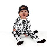 Bamboo Zippy Sleeper in Cool Kid