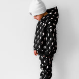 Fleece Hoodie + Sweatpants Set in Jagger