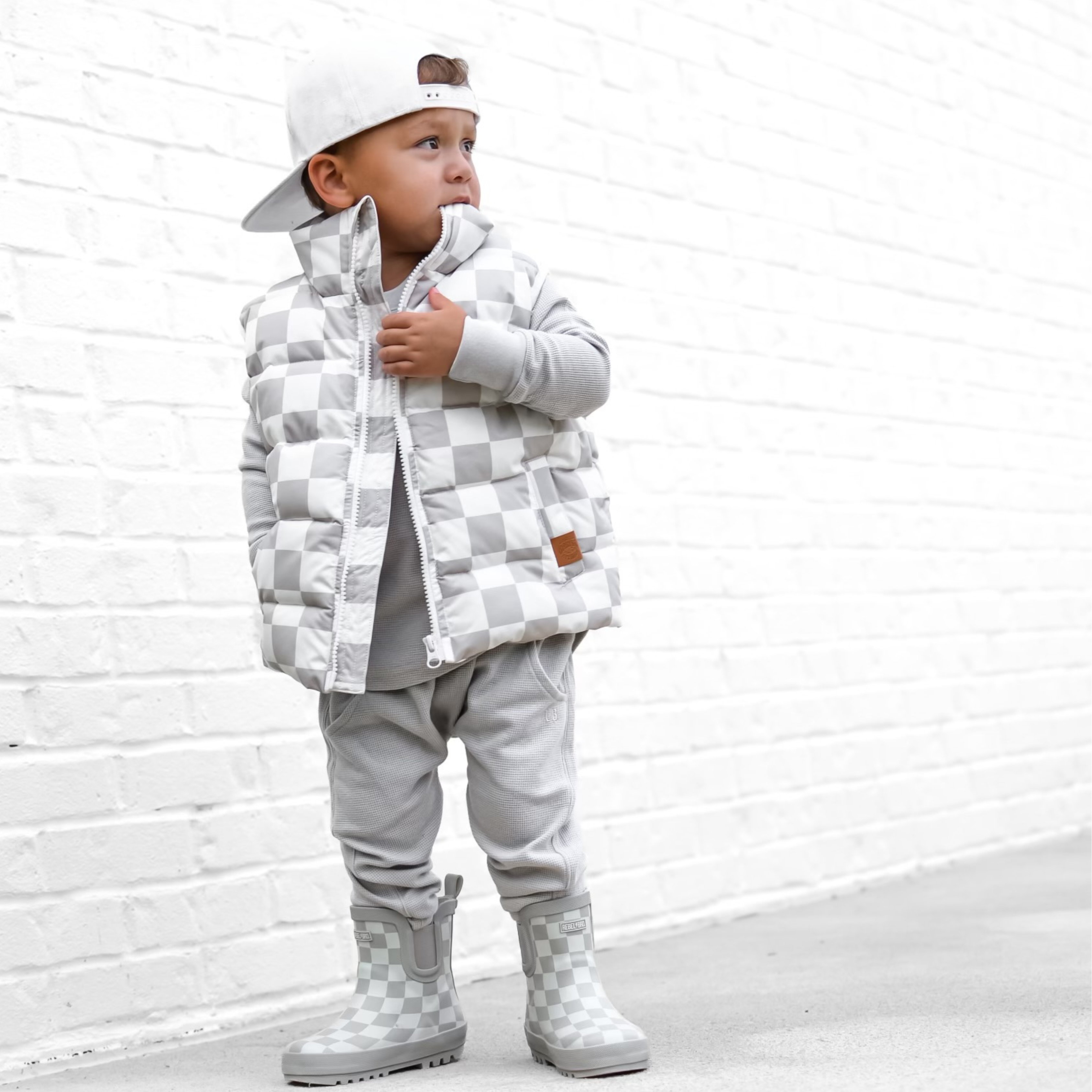Summit Puffer Vest — Cliffs (FINAL SALE)