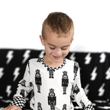 Bamboo Two Piece Set in Merry Mischief