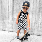Cut Off Overalls in Vintage Venice