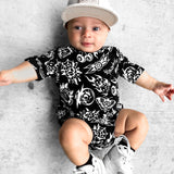 Bamboo Bubble Romper in Bad Boy [Midnight Edition]