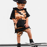 Short Sleeve Hoodie in Ranger