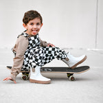 RB x LB The Core-Classic Midi Boot in White / Taupe - Rebel Bro