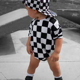 Bamboo Bubble Romper in Venice