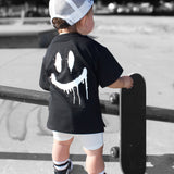 Bamboo Graphic Tee in Troublemaker