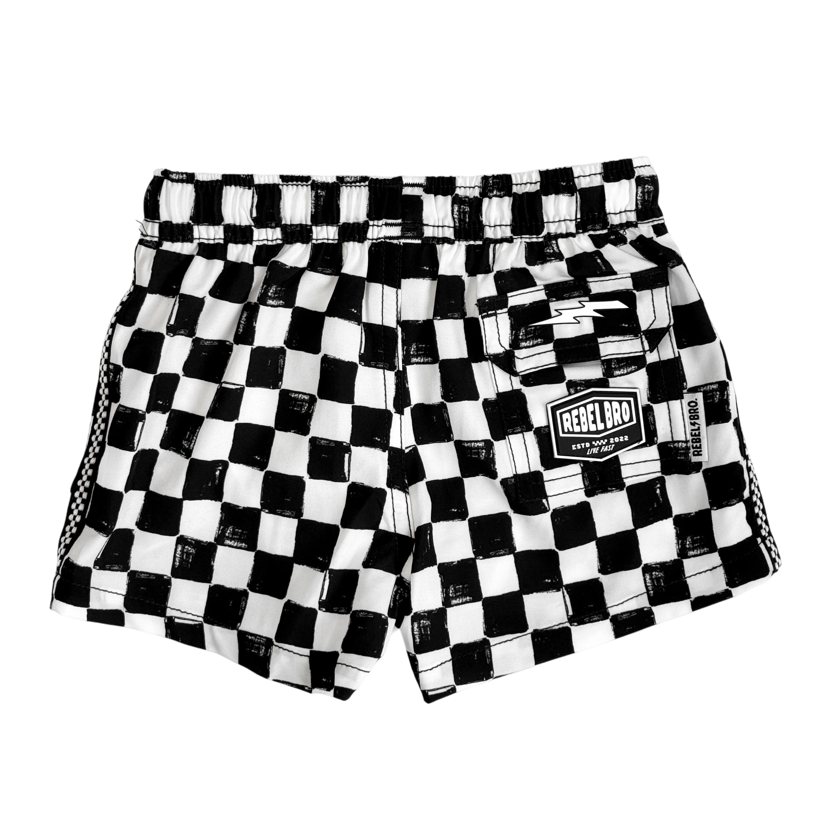 Hybrid Swim Trunks in Vintage Venice